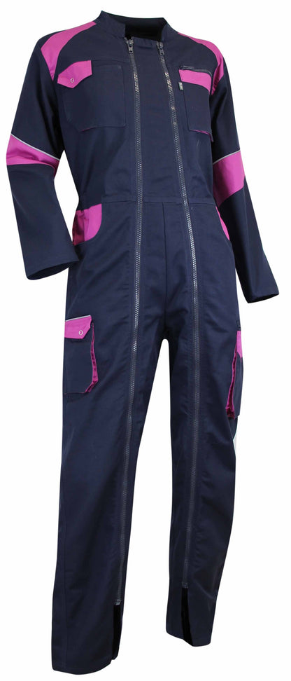 LMA Ladies Orge Two Tone Double Zip Coverall