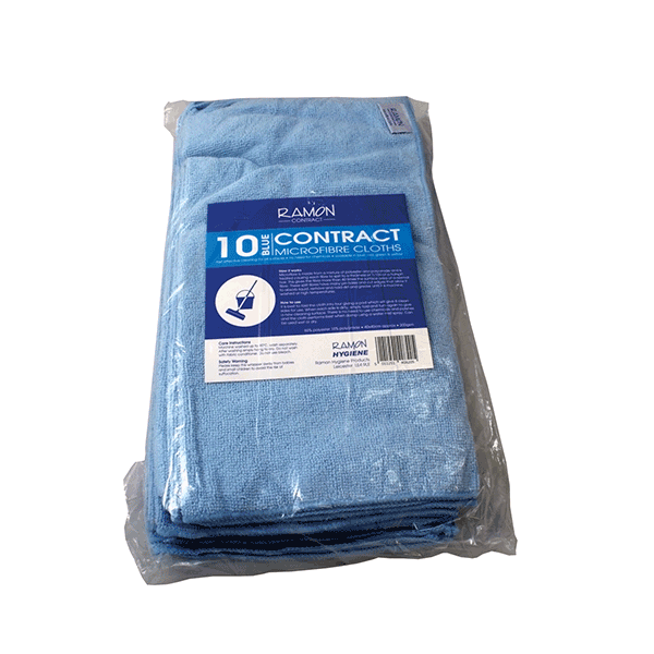 Optima General Purpose Microfibre Cloths - Pack of 10