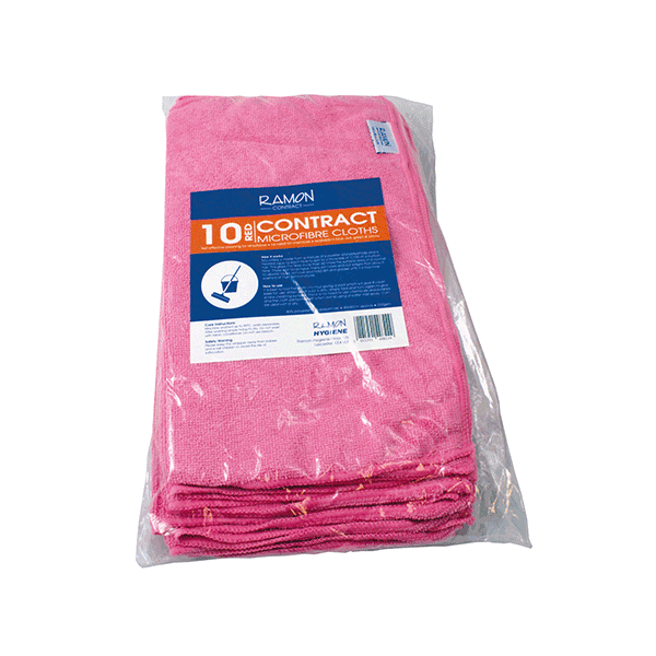 Optima General Purpose Microfibre Cloths - Pack of 10