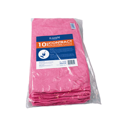 Optima General Purpose Microfibre Cloths - Pack of 10