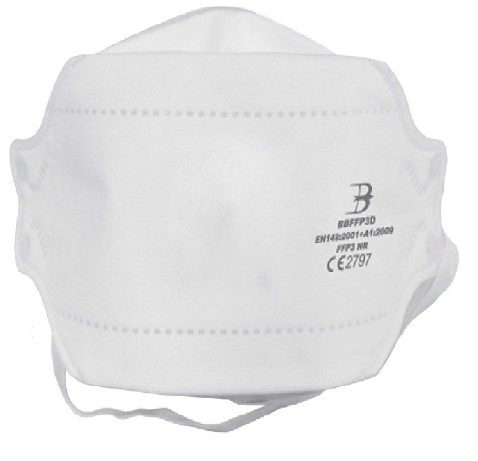 B-Brand Fold Flat Dust Mask - Box of 20