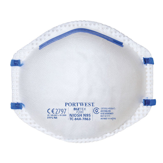 Portwest P200 Dust Mask - Box of 20