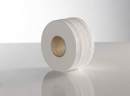 Mini Jumbo Toilet Roll (Pack of 12)