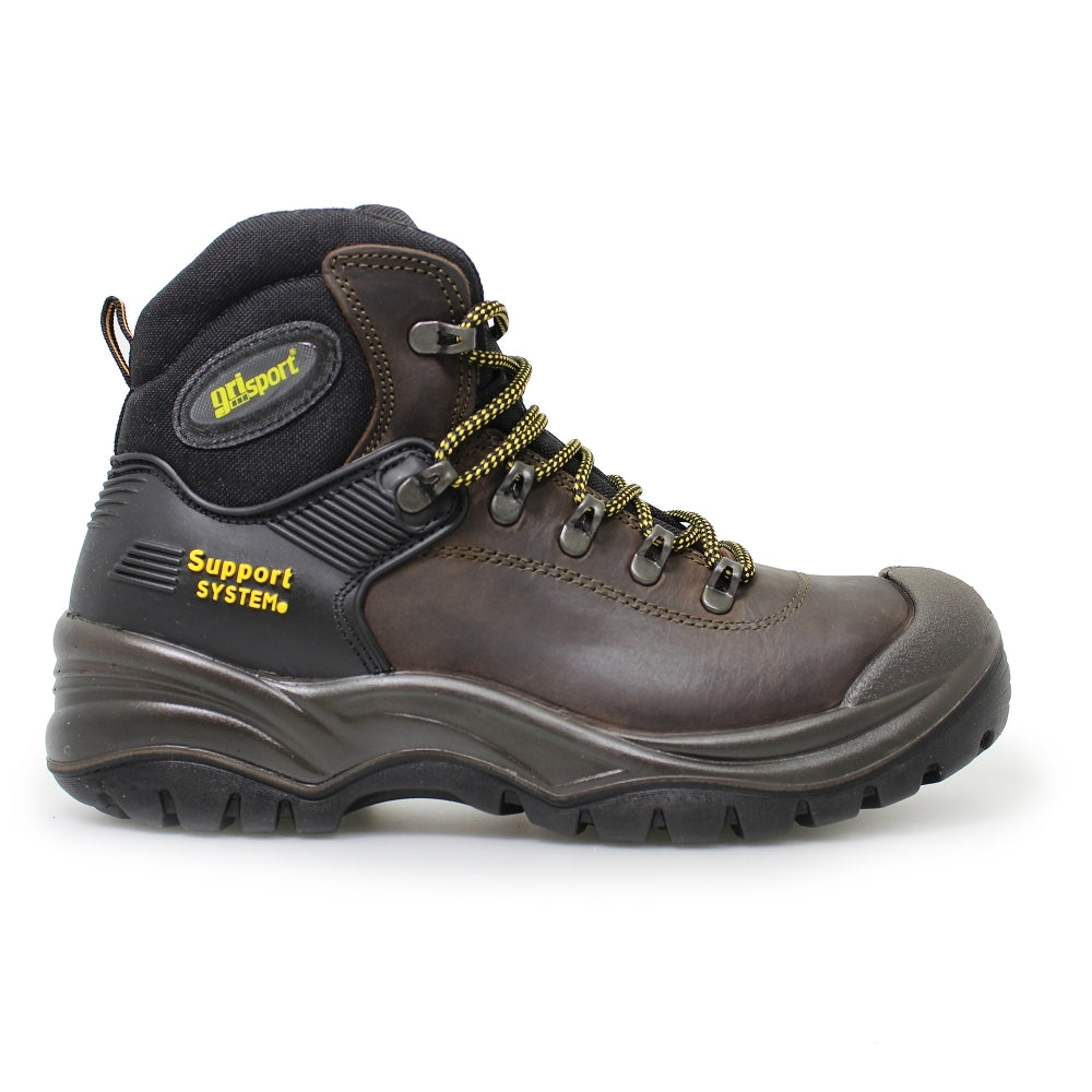 Grisport Comfort Contractors Safety Boot Brown