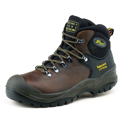 Grisport Comfort Contractors Safety Boot Brown