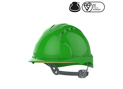 JSP EVO2 Vented Safety Helmet with Slip Ratchet