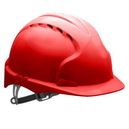 JSP EVO2 Vented Safety Helmet with Slip Ratchet