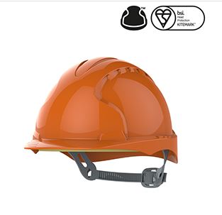 JSP EVO3 Slip Ratchet Vented Safety Helmet